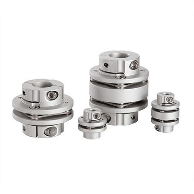 kupić Aluminiowy łącznik wału serwomotoru 5 mm do 8 mm 10 mm podwójny zacisk membranowy online manufacture